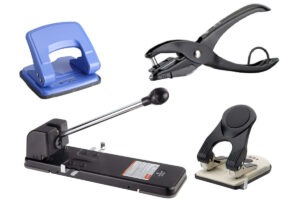 Stapler, Punch Machine, Binder Clips
