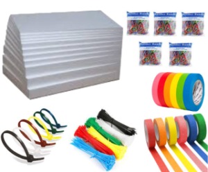 Thermocol Sheets / Tissue & Masking Tapes / Cable Tie