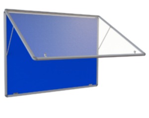 Notice board with Glass